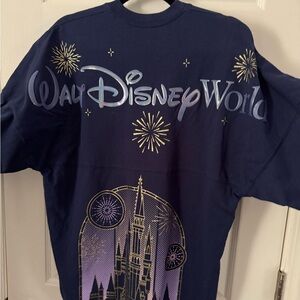 Walt Disney World Navy and Gold Castle Spirit Jersey